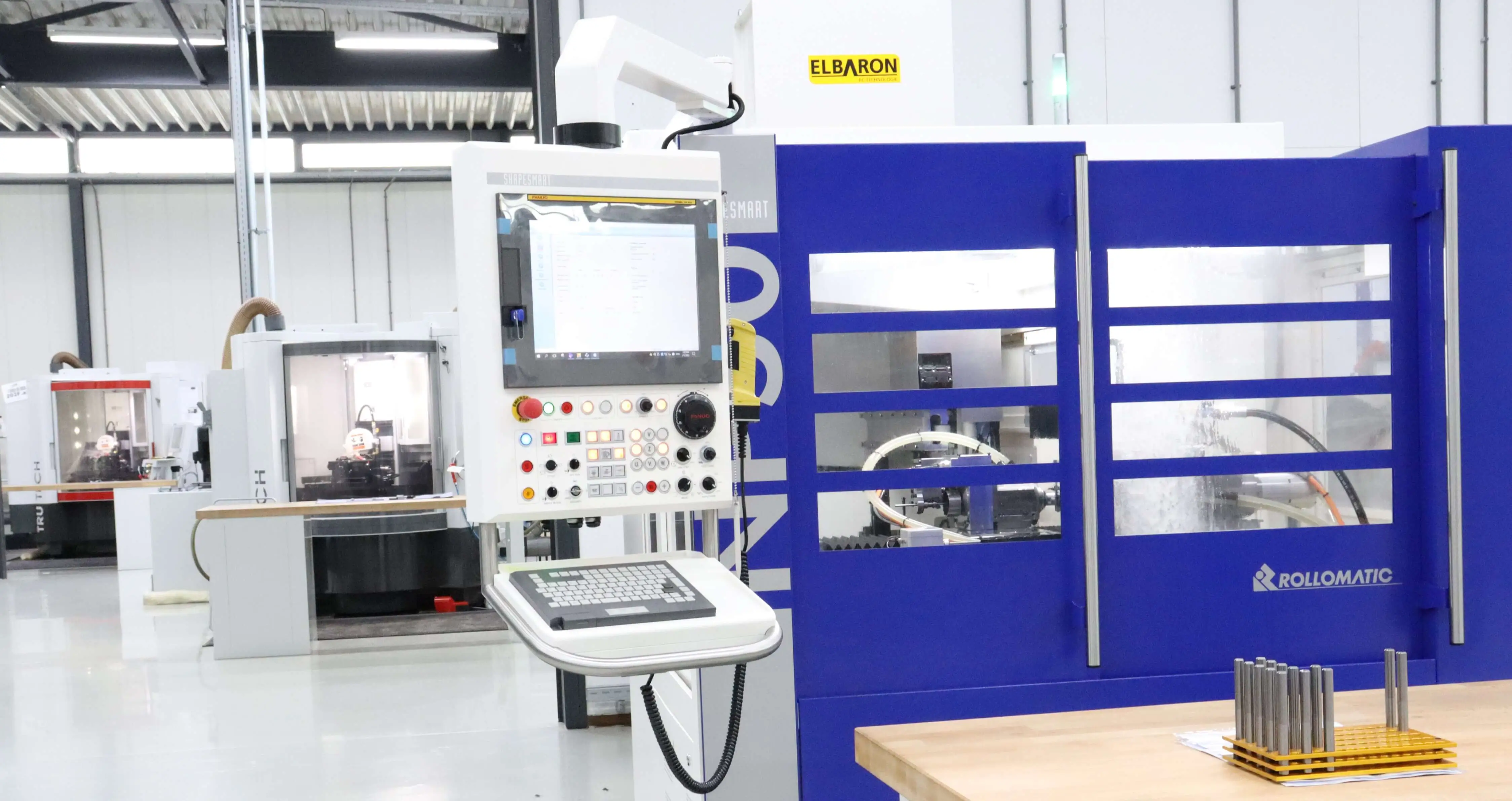 Rollomatic en Trutech CNC slijpmachines