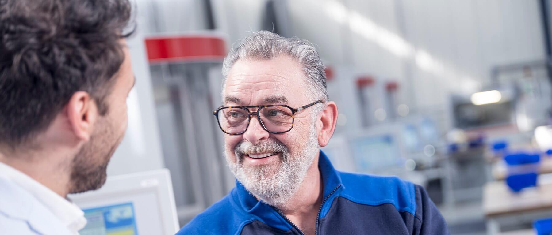 CNC grinder in our grinding shop