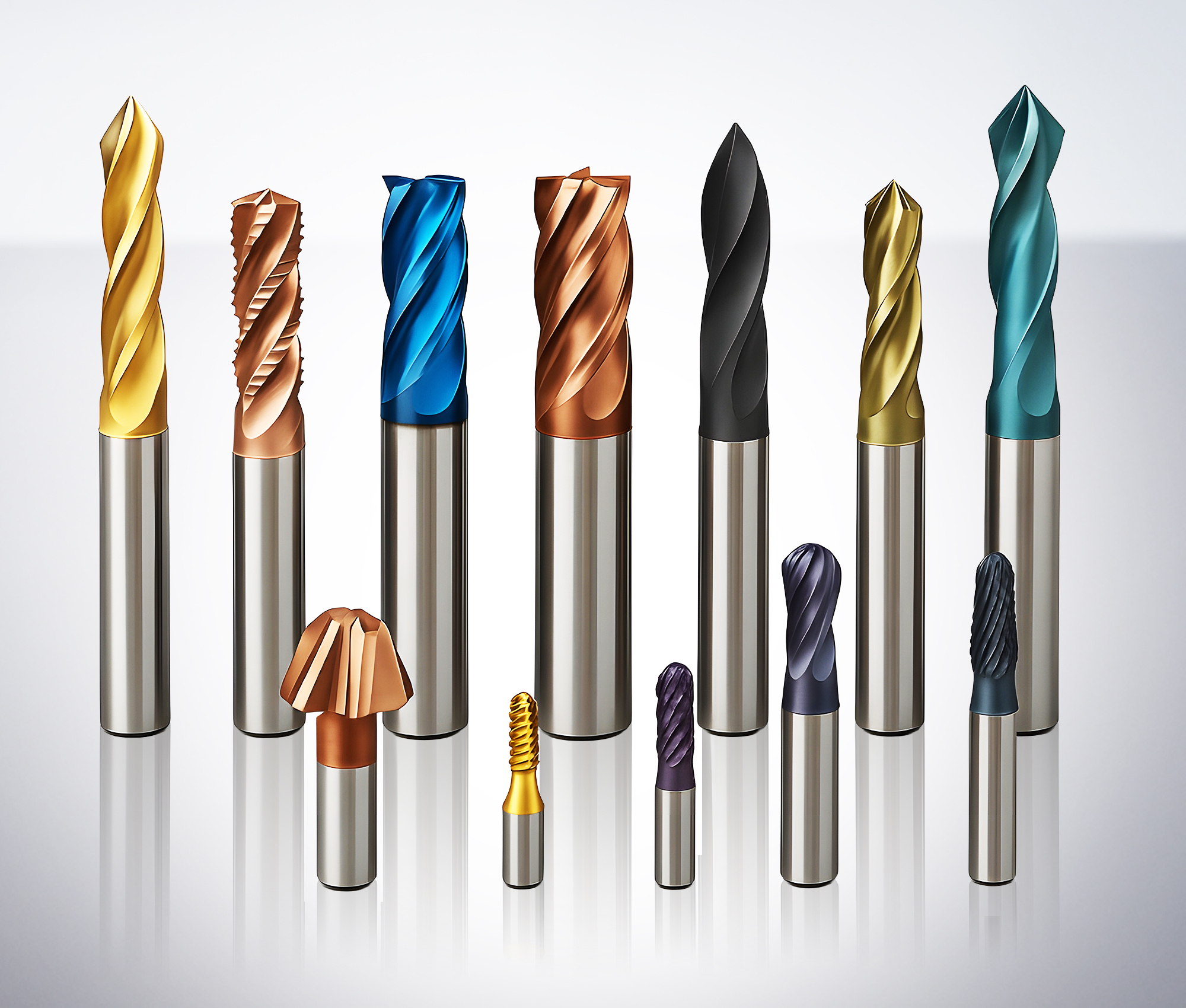 Hardemetalen gereedschappen met coating