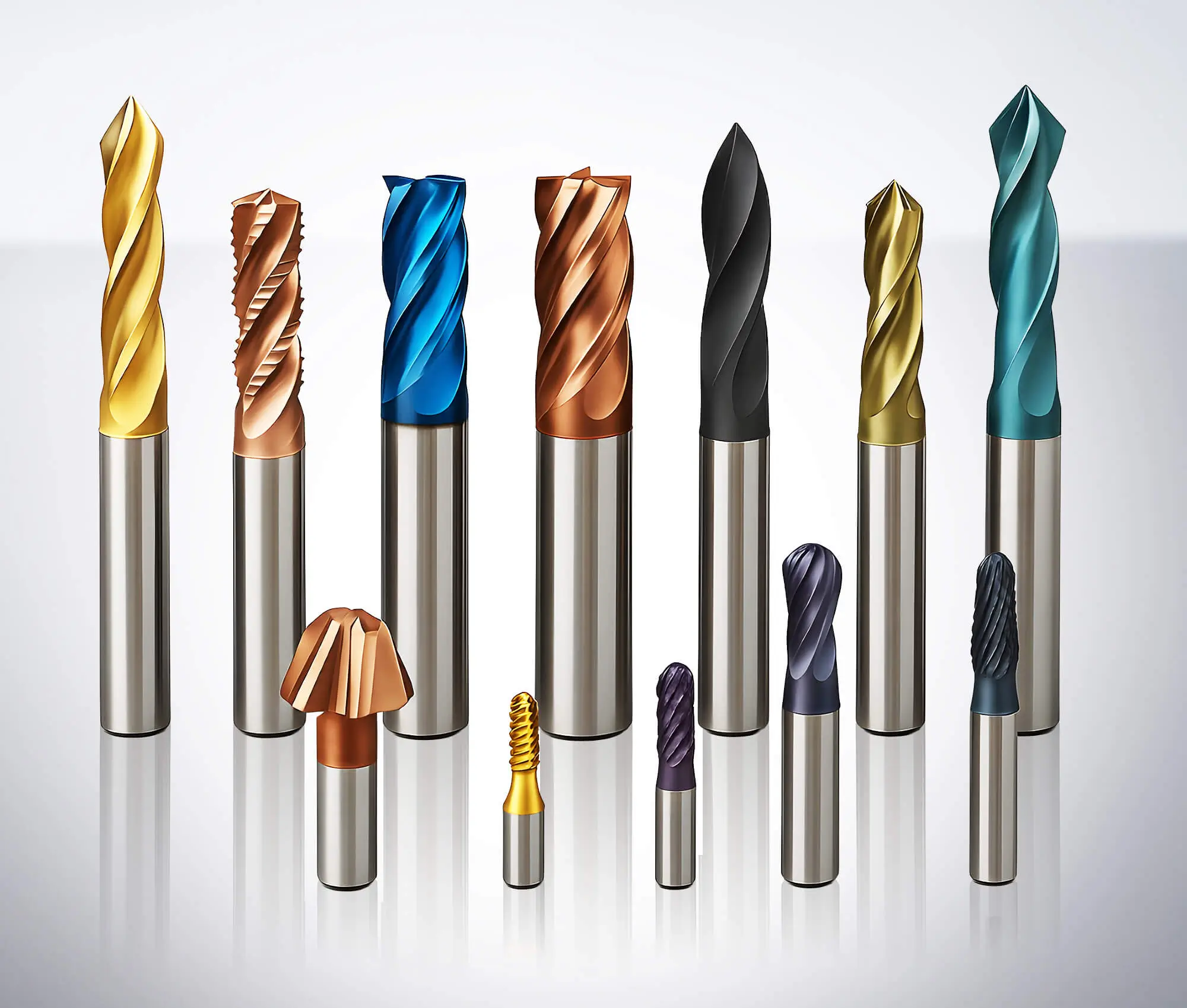 Hardemetalen gereedschappen met coating