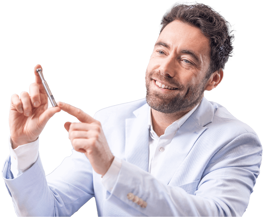 Multiple carbide preforms are shown