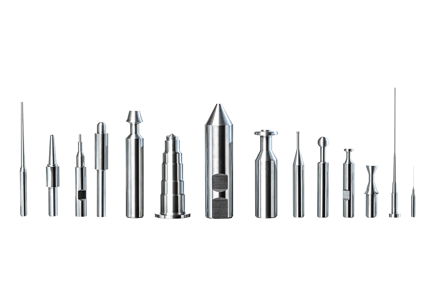 Rondgeslepen hardmetalen staven