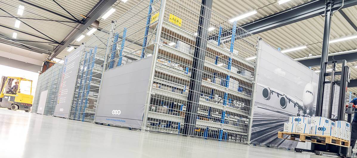 Het magazijn van GSE Carbide